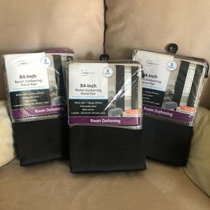 Mainstays Blackout Curtains Bundle